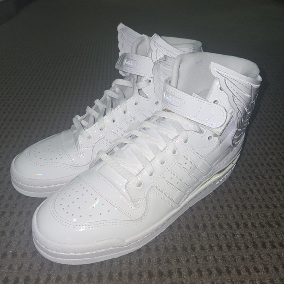 ADIDAS X JEREMY SCOTT MEN'S OPAL WINGS 4.0 SHOES sz 10.5 - Picture 3 of 9